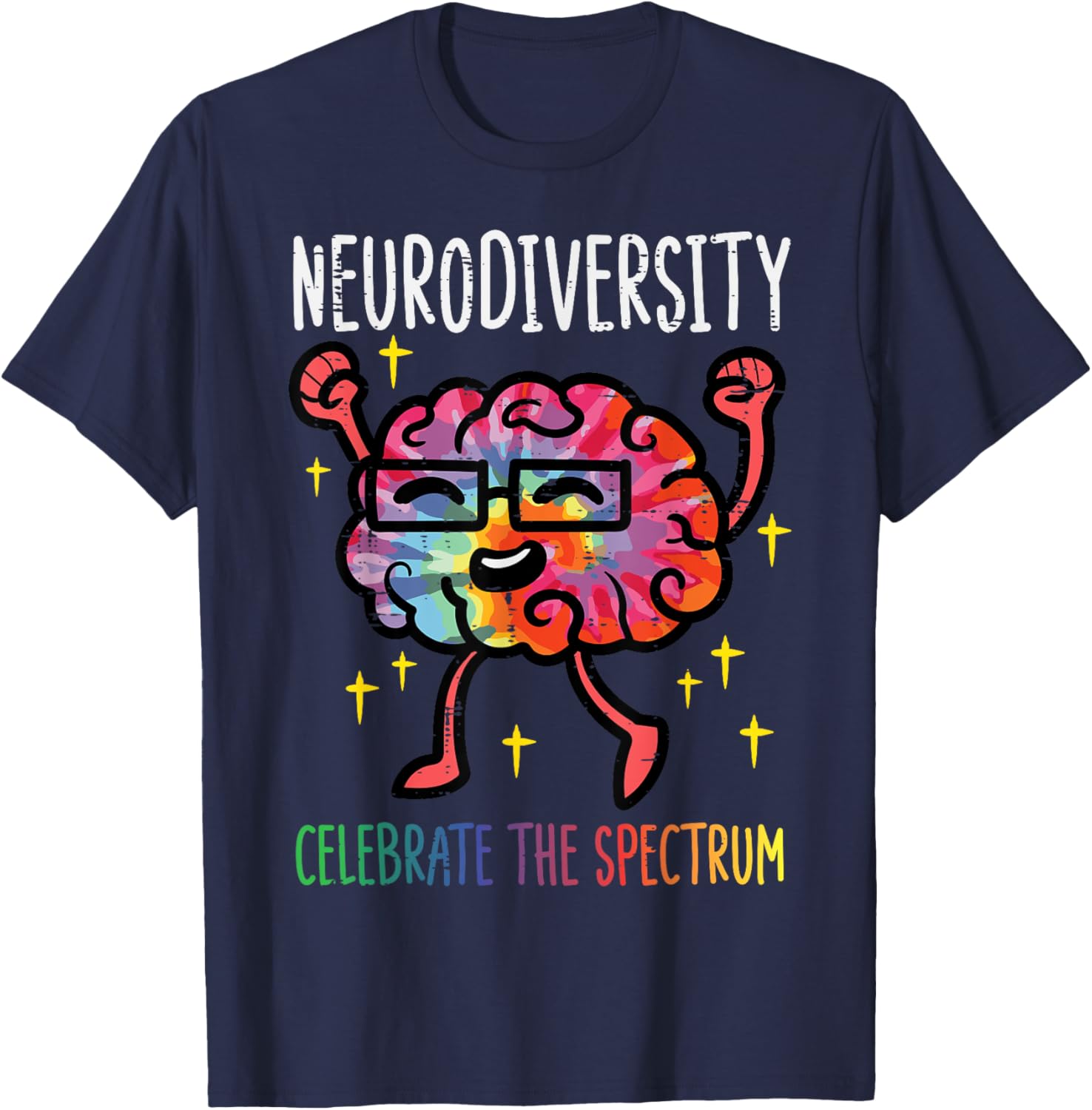 Neurodiversity Brain Autism Awareness ASD ADHD Men Women Kid