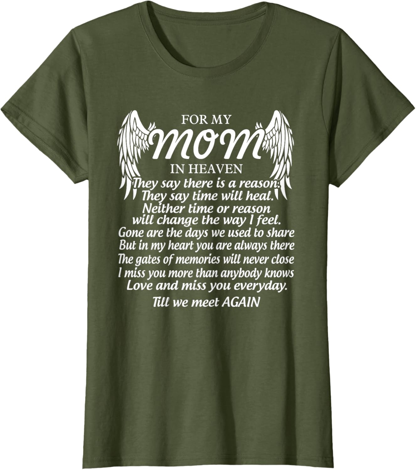 For My Mom In Heaven Love My Mom So Much Missing Mother Day