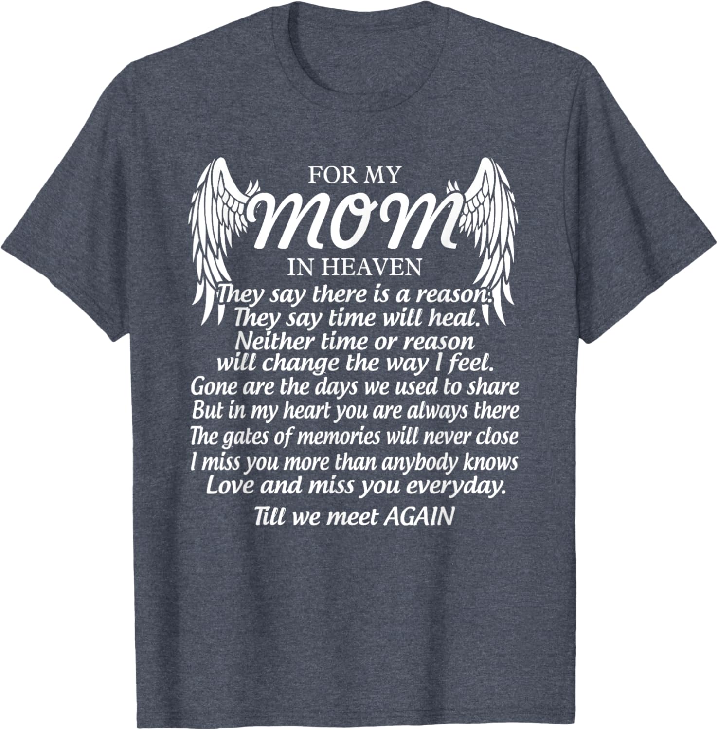 For My Mom In Heaven Love My Mom So Much Missing Mother Day