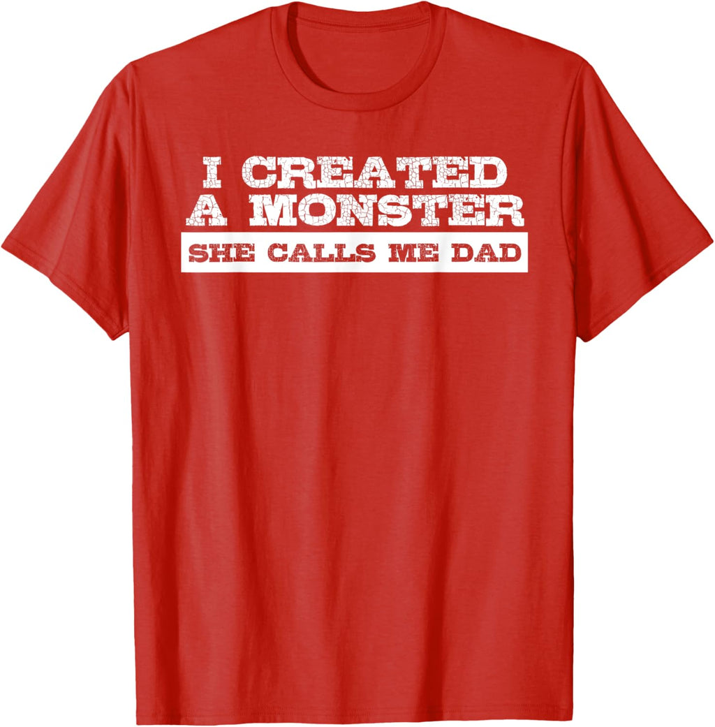 Funny Tshirt Gift for Dad from Daughter First Father's Day