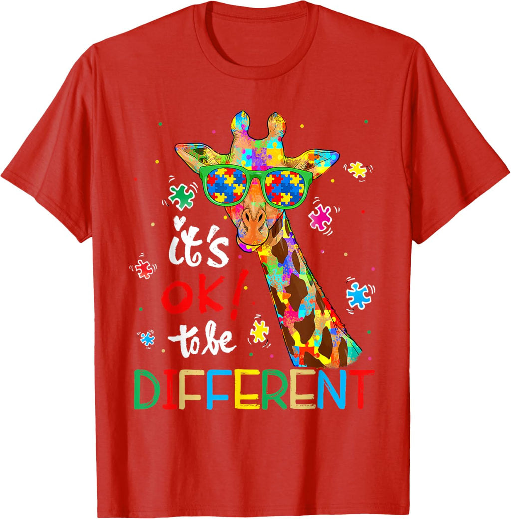 Autism Awareness Acceptance Women Kid Its Ok To Be Different