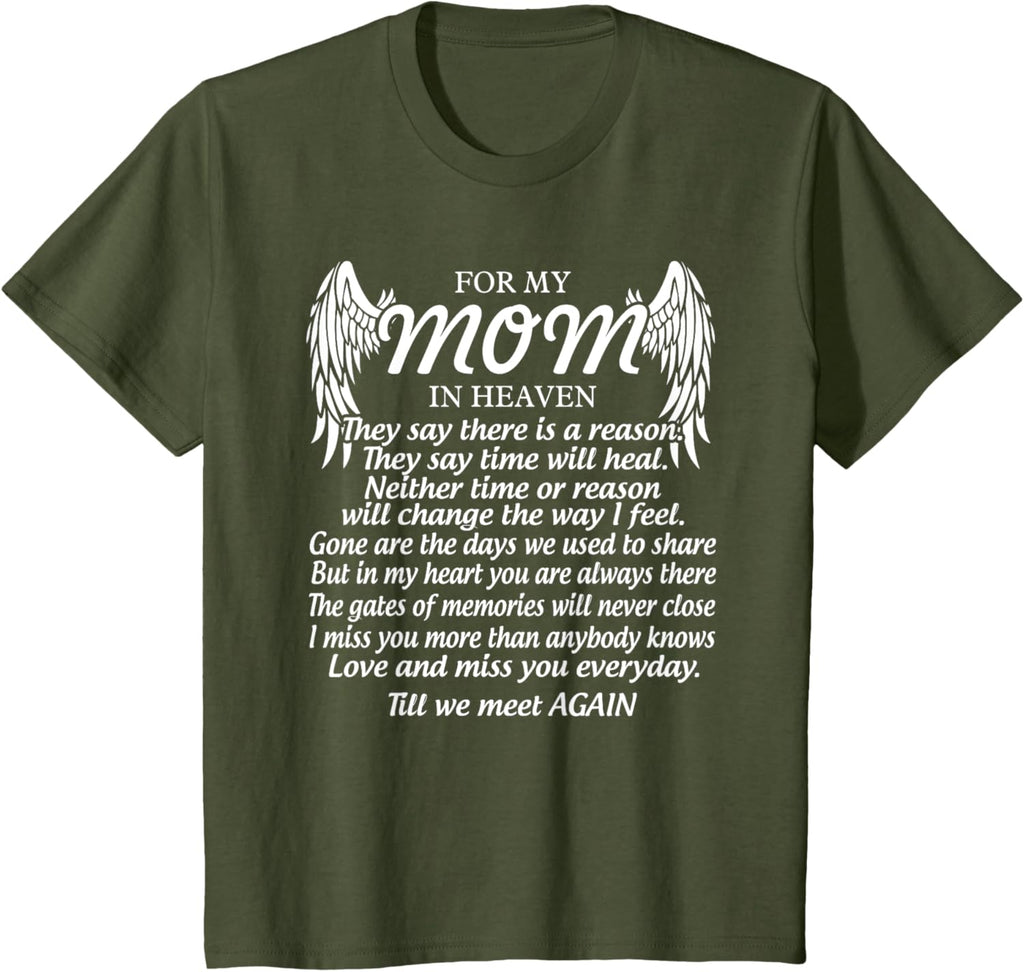 For My Mom In Heaven Love My Mom So Much Missing Mother Day