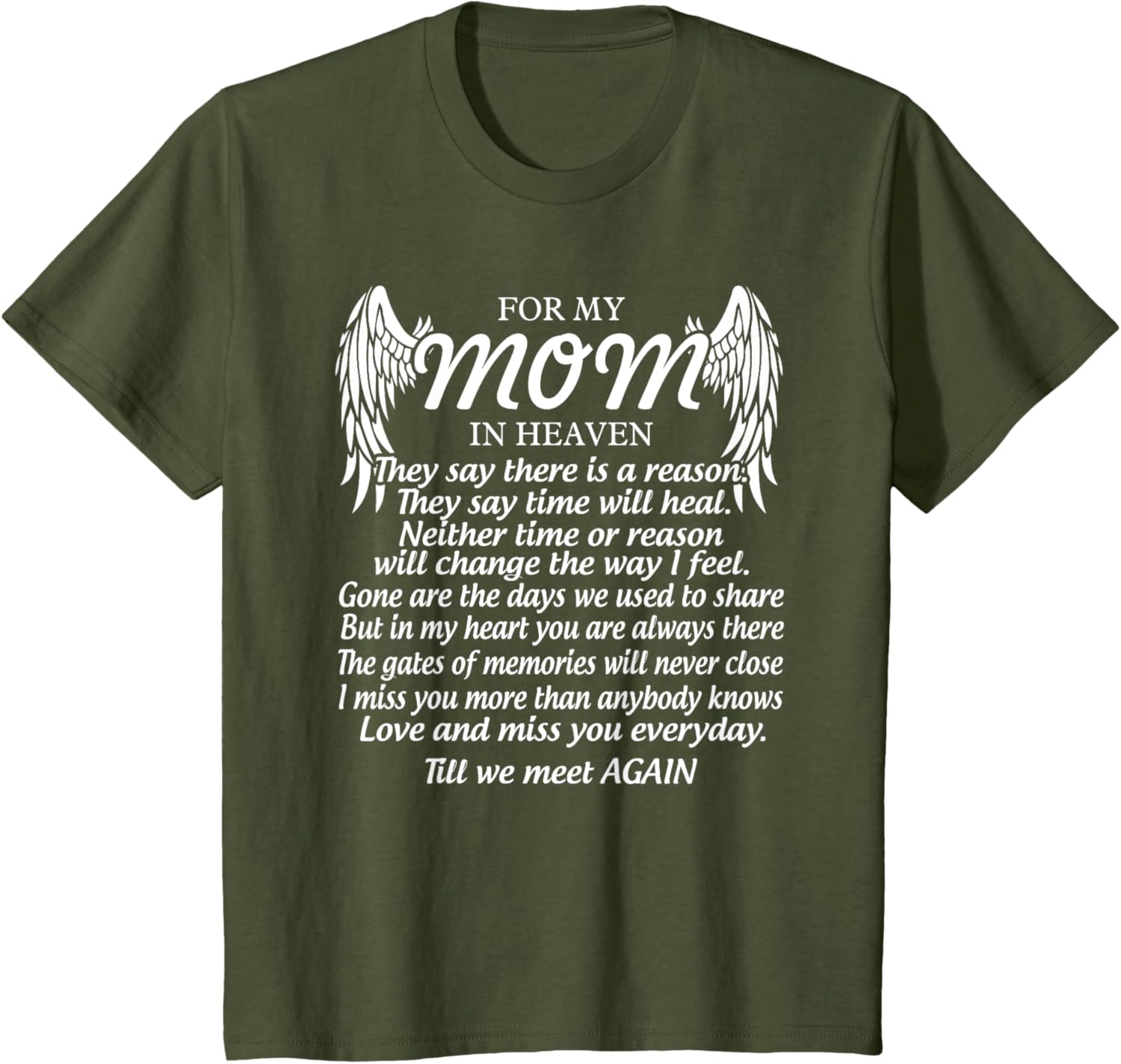 For My Mom In Heaven Love My Mom So Much Missing Mother Day