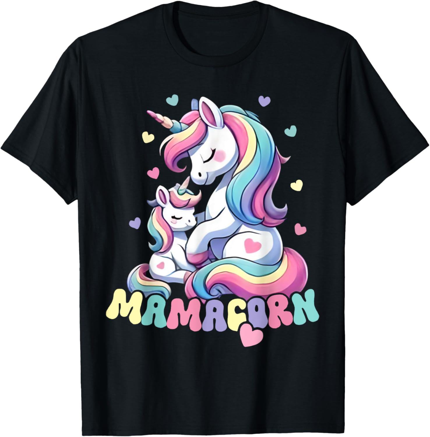 Funny Mamacorn Costume Mothers Day Unicorn Mom Women Mother