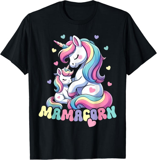Funny Mamacorn Costume Mothers Day Unicorn Mom Women Mother