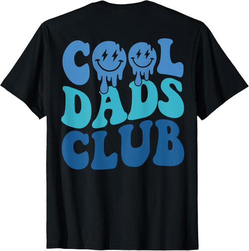 Cool Dads Club Father's Day From Daughter Son Groovy 2 Sided