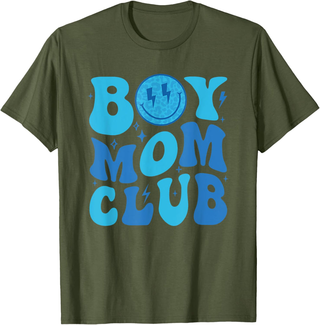 Boy Mom Shirt Boy Mom Club for Mothers Day