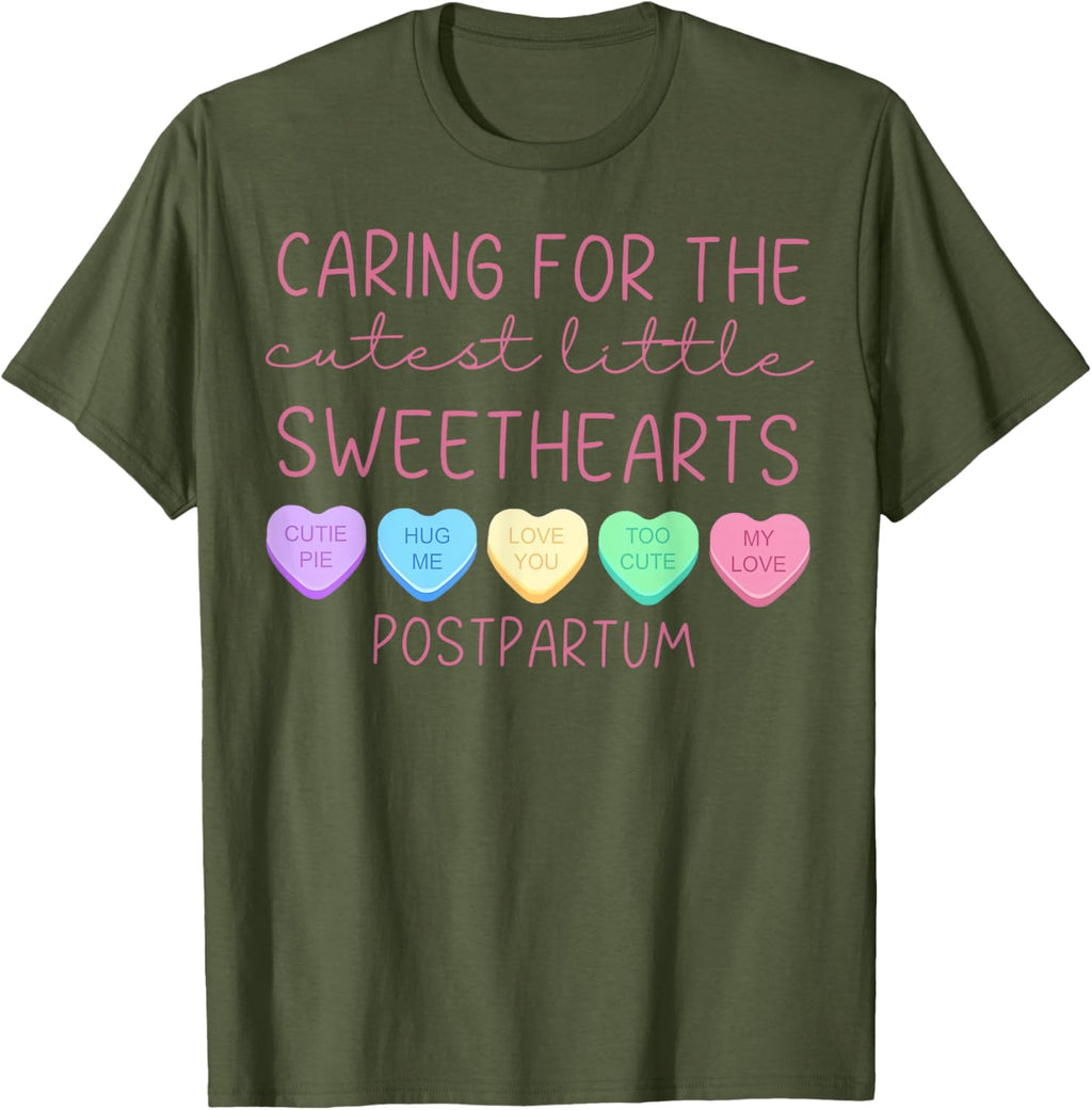 Postpartum Nurse Hearts Candy Valentine's Day Mother Baby