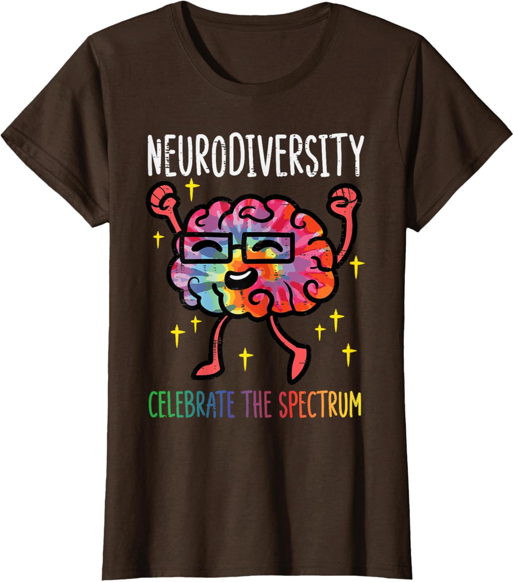 Neurodiversity Brain Autism Awareness ASD ADHD Men Women Kid