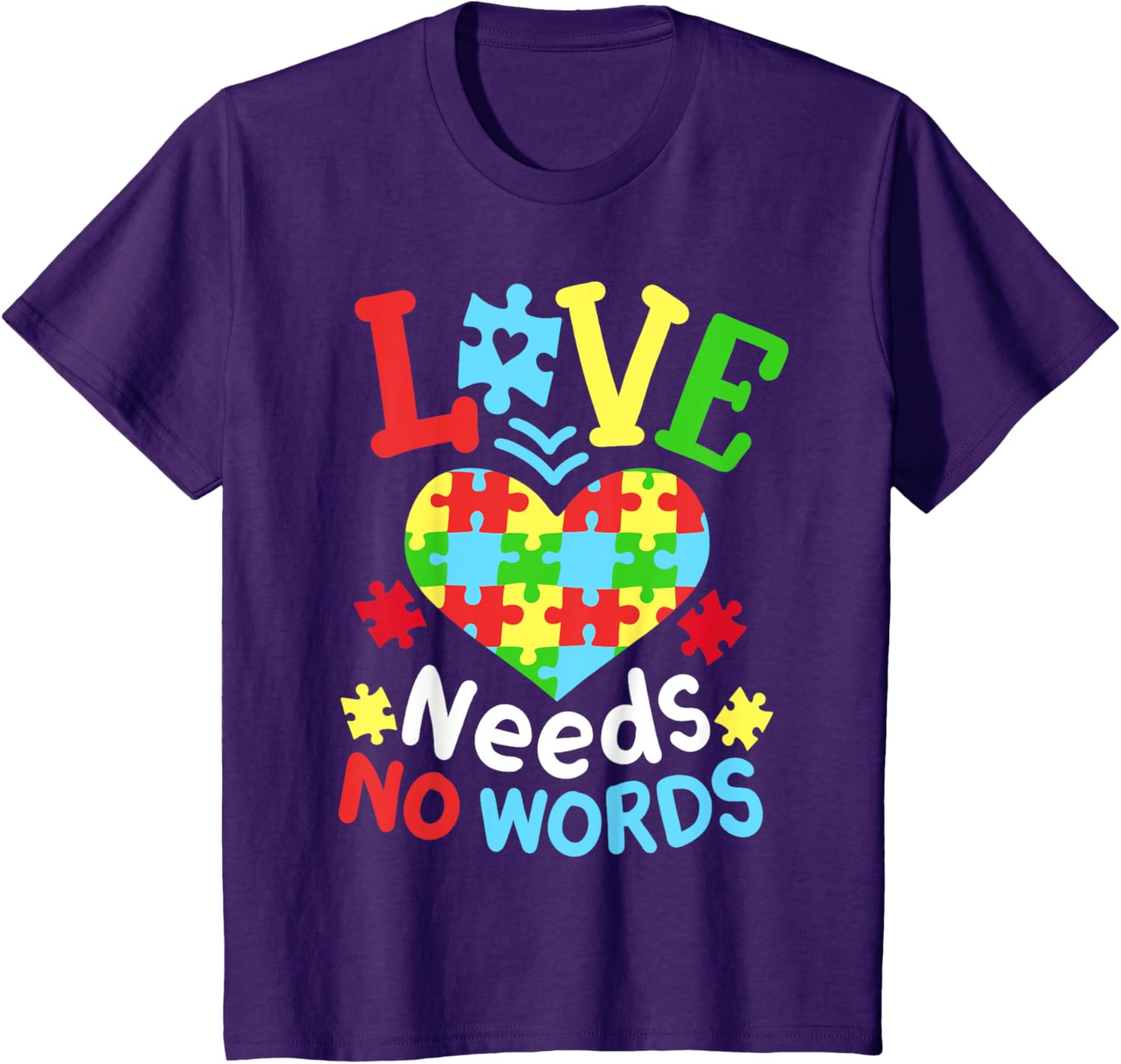Autism Awareness Love Needs No Words
