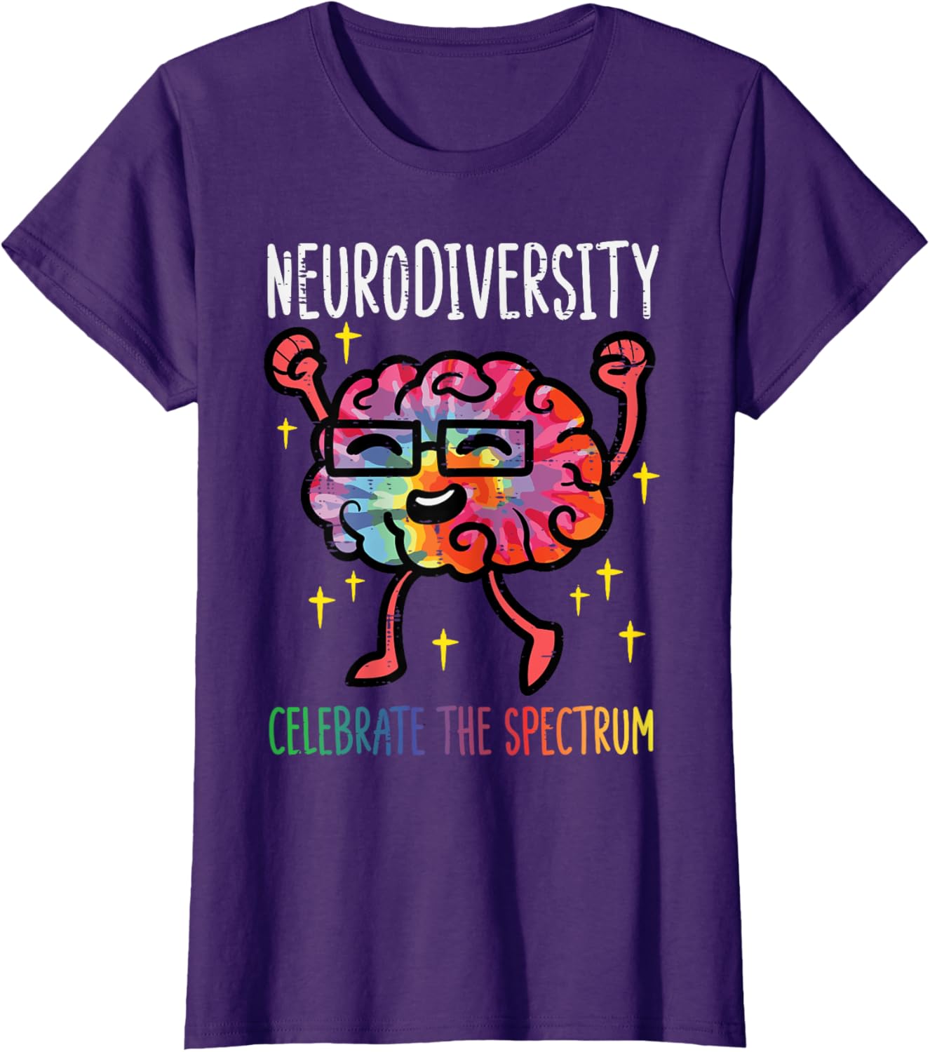 Neurodiversity Brain Autism Awareness ASD ADHD Men Women Kid