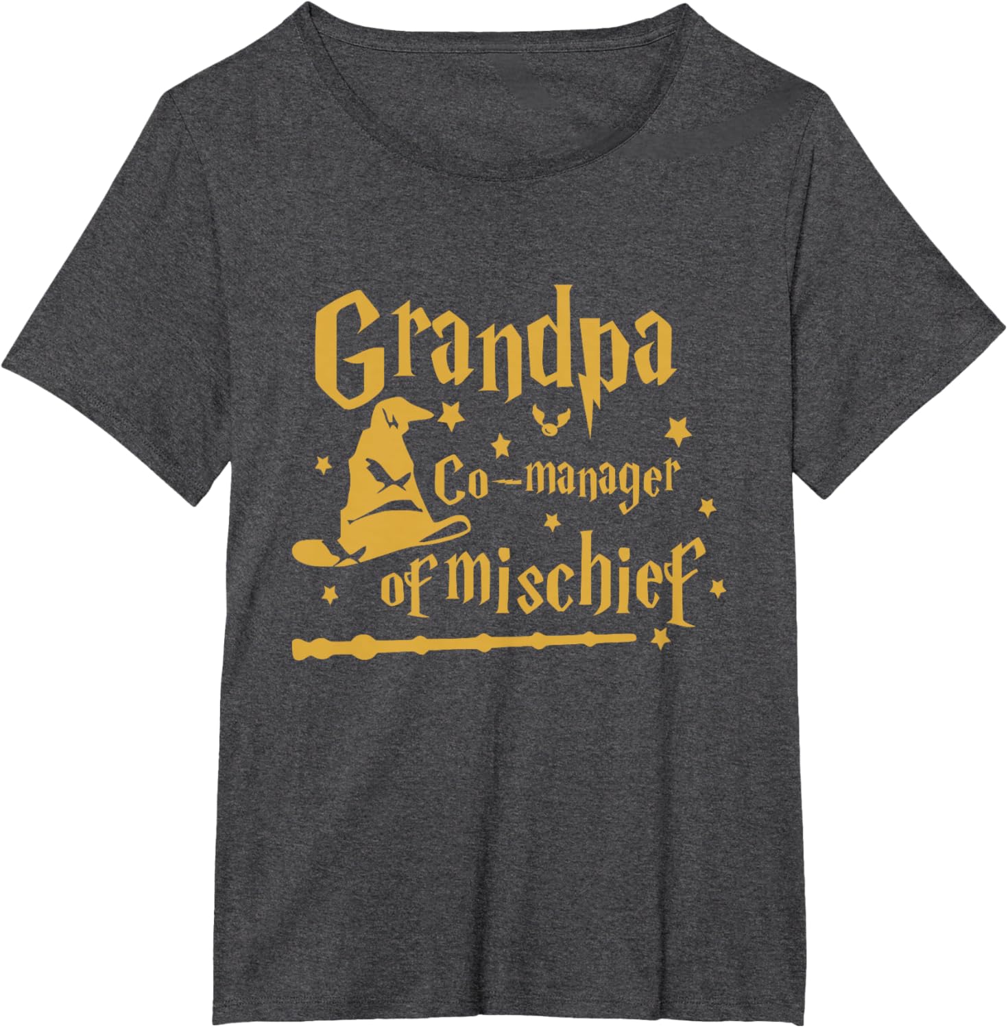 Funny Men Magical Grandpa Manager of Mischief Father's Day