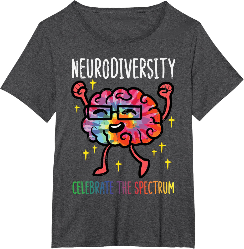Neurodiversity Brain Autism Awareness ASD ADHD Men Women Kid