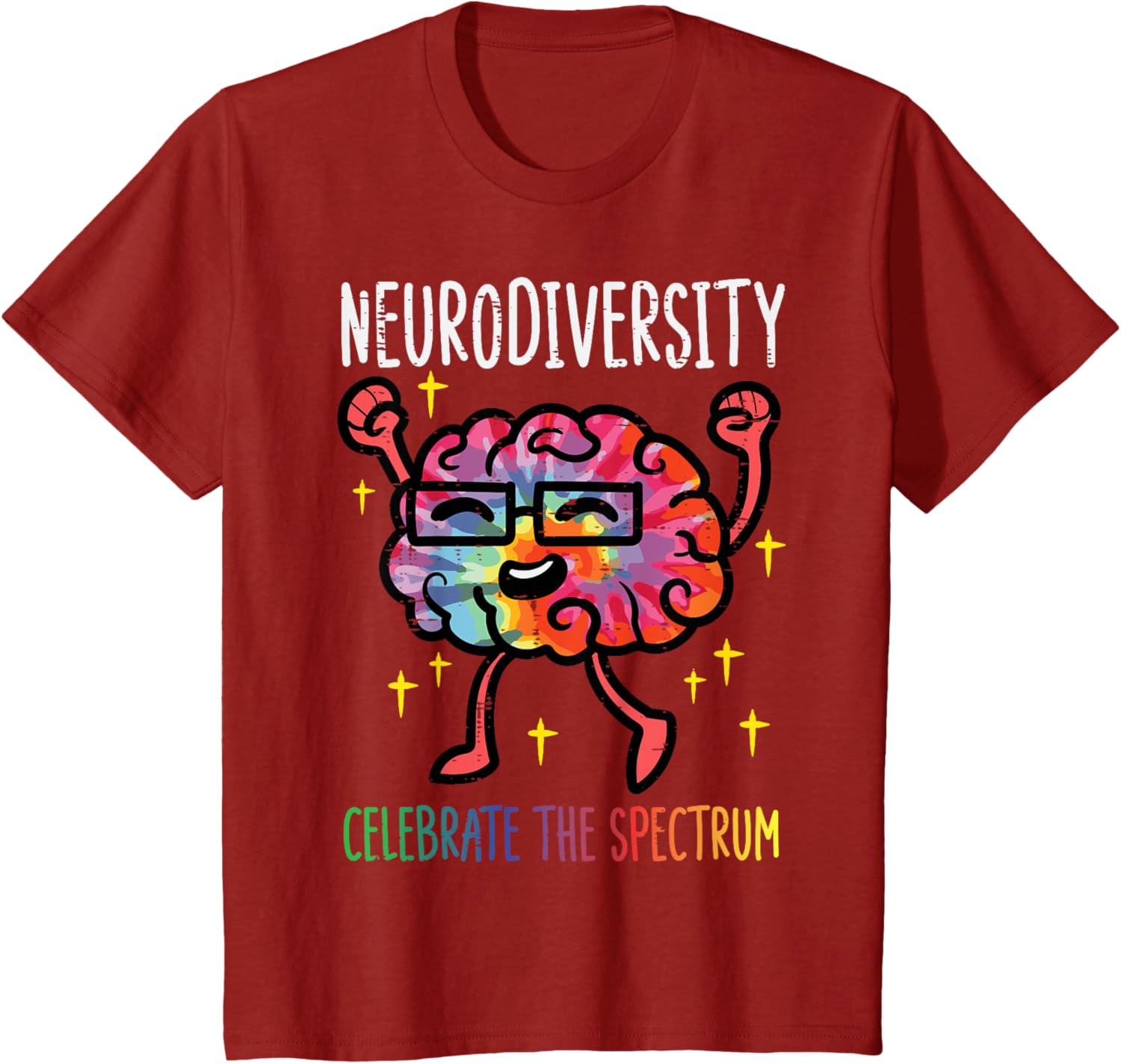Neurodiversity Brain Autism Awareness ASD ADHD Men Women Kid