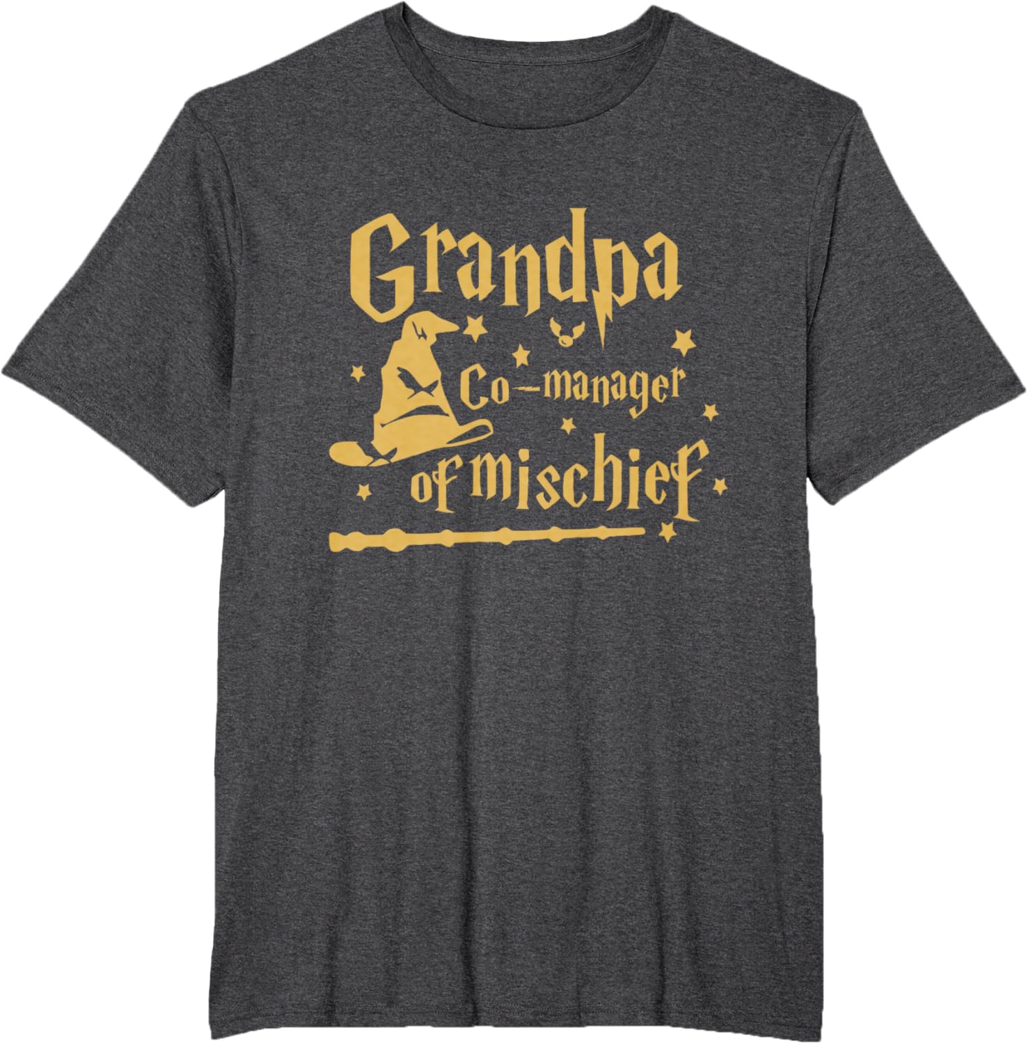 Funny Men Magical Grandpa Manager of Mischief Father's Day