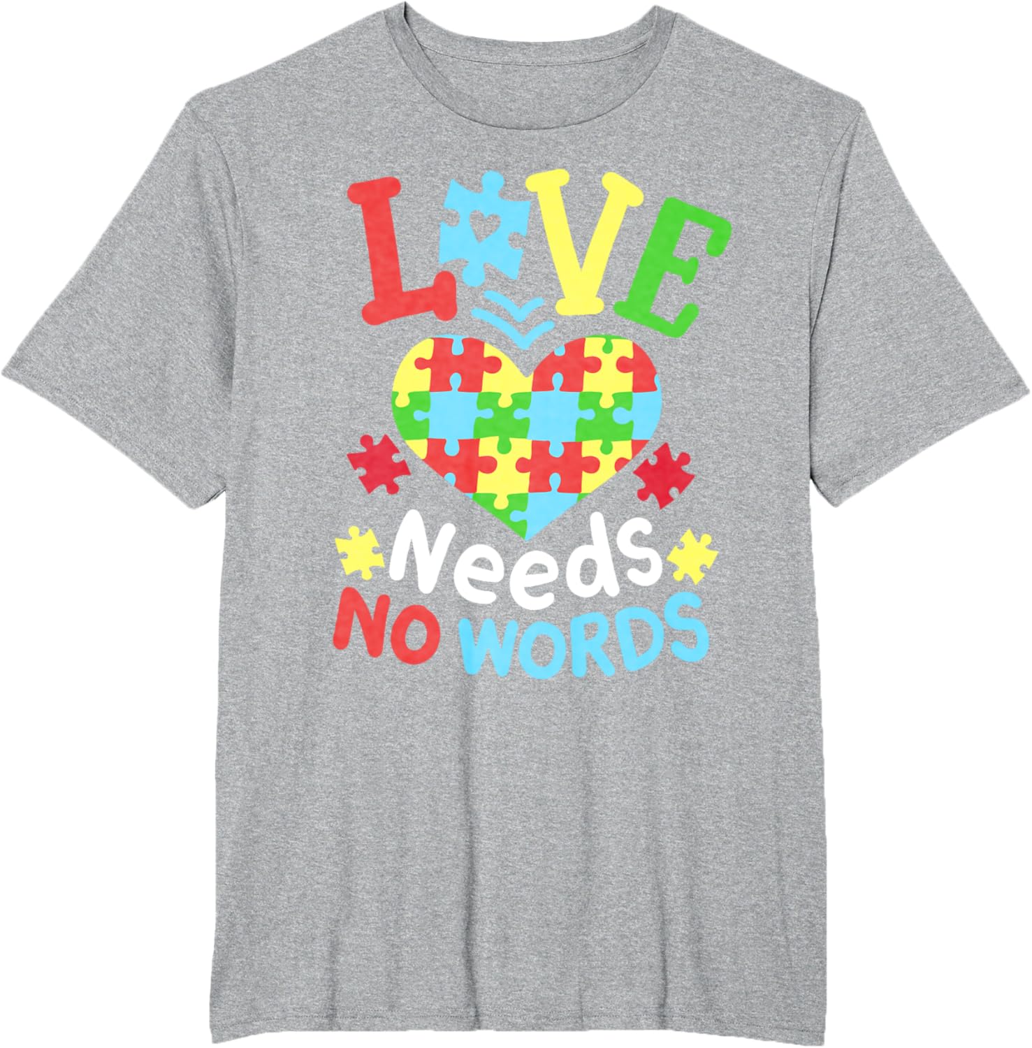 Autism Awareness Love Needs No Words
