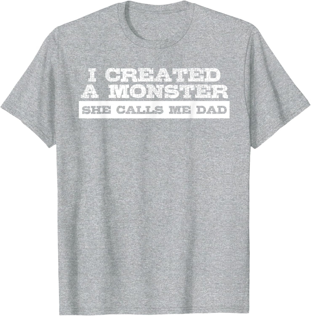 Funny Tshirt Gift for Dad from Daughter First Father's Day