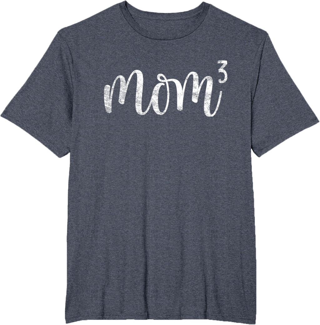 Mom3 Mom Cubed Mother of Three Mama of 3 Gifts Mothers Day